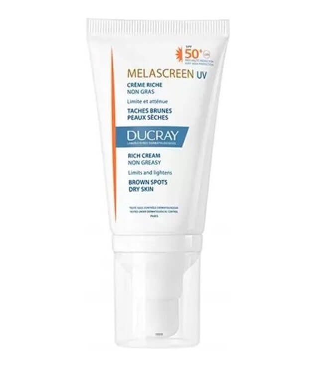 DUCRAY | MELASCREEN UV CRÈME RICHE TACHES BRUNES PEAUX SÈCHES SPF50+